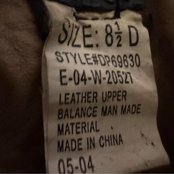 Dan Post Black Leather Western Cowboy Boots Size 8.5D DP69630 Oil Resistant - Picture 7 of 7